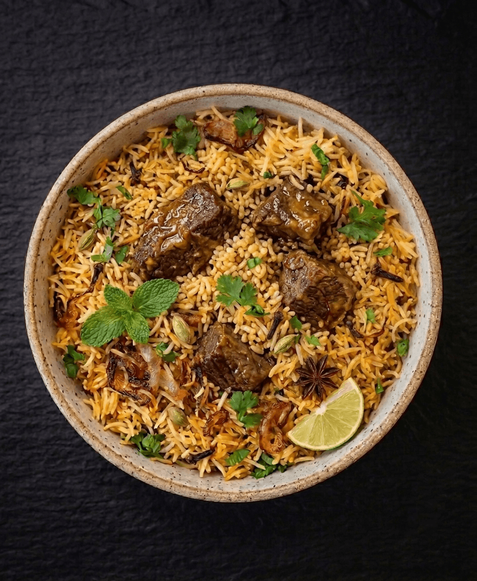 Biriyani au boeuf