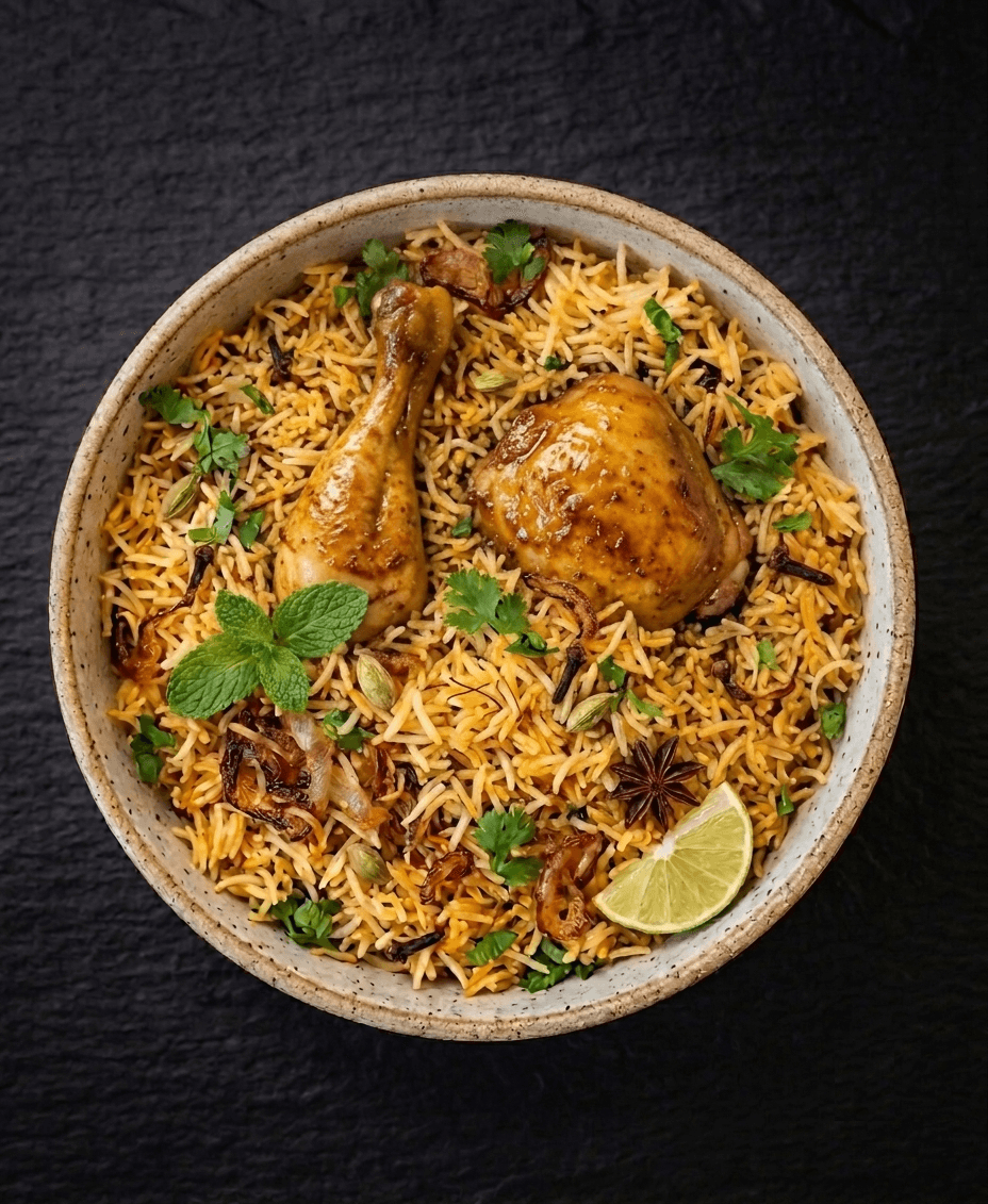 Biriyani au poulet